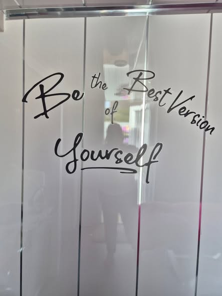Be the Best Version of Yourself Studio Wall