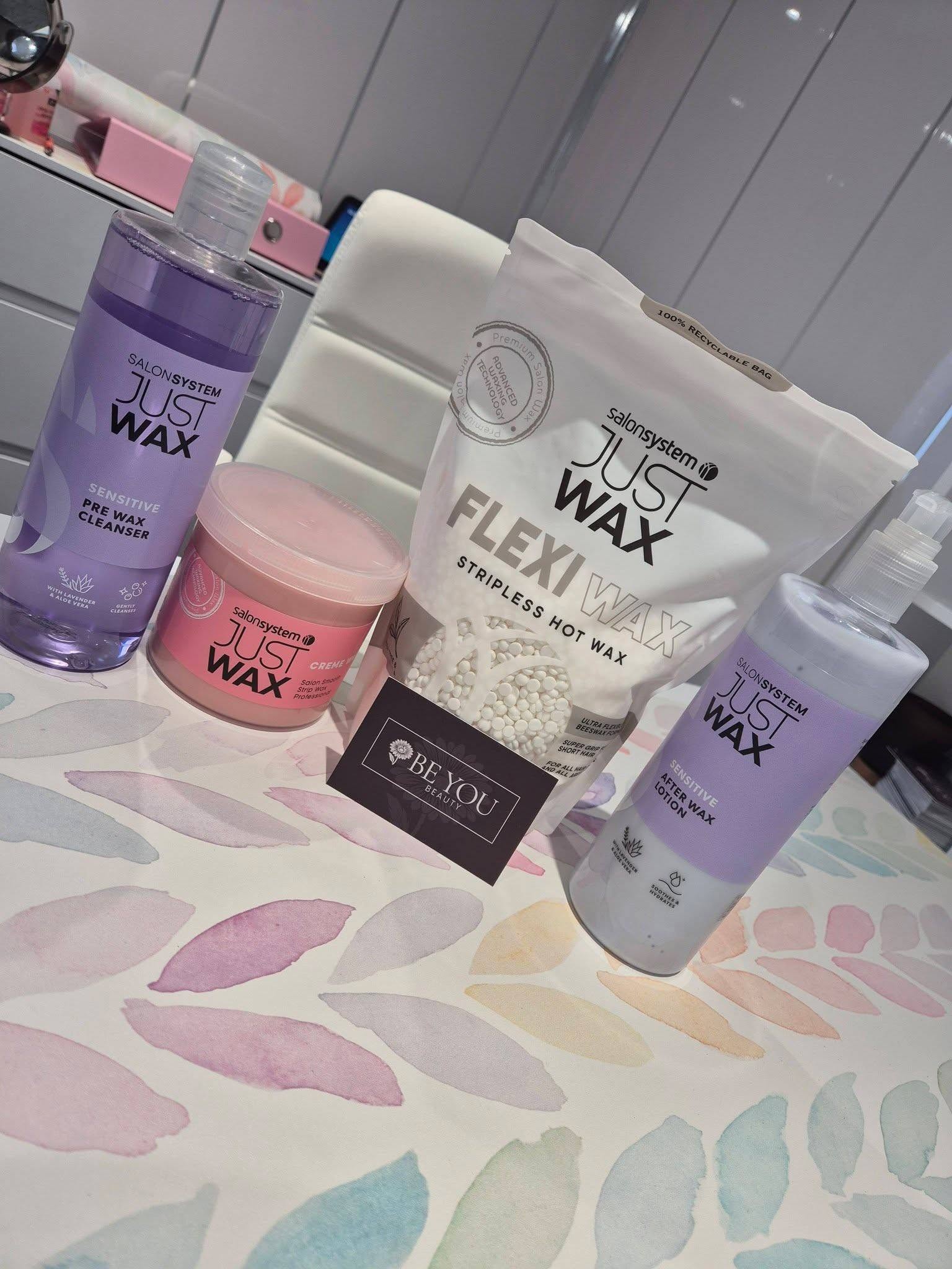 Just Wax Salon Waxing Range